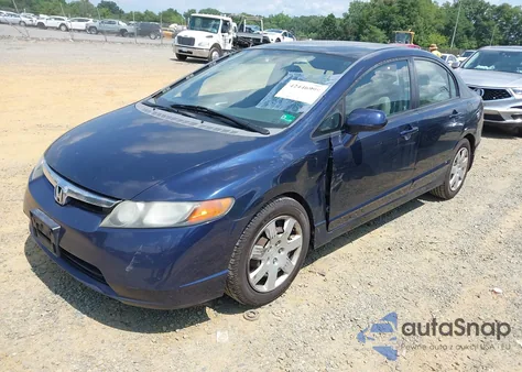 2008 Honda Civic Lx z USA, uszkodzony, nr VIN 1HGFA15558L111270